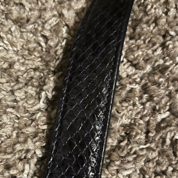 NWOT COACH GEORGIE MIDNIGHT BLUE SNAKE - Picture 7 of 8